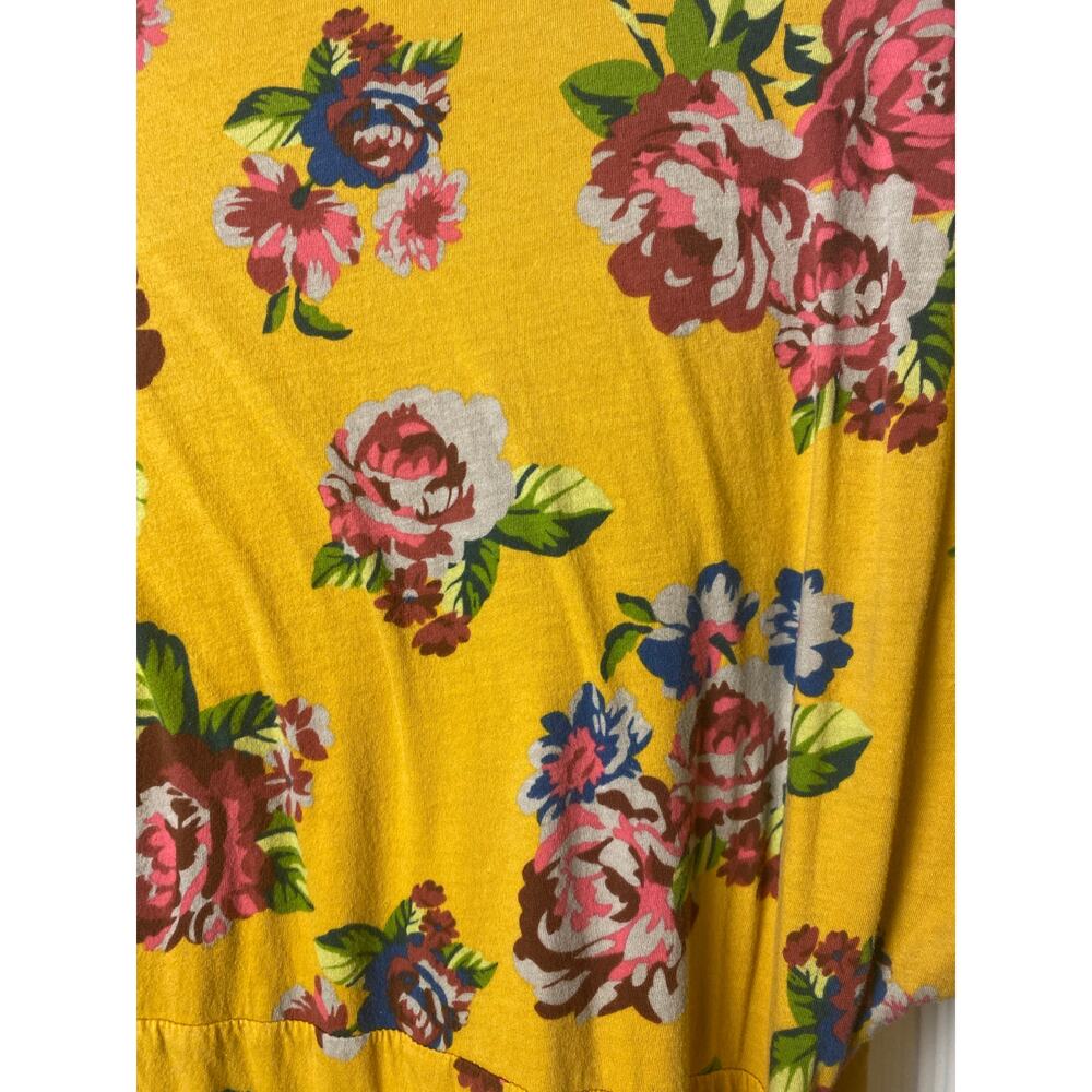 Matilda Jane Alani Yellow Floral Maxi Wrap Dress Women's Size X-Large - Picture 6 of 6